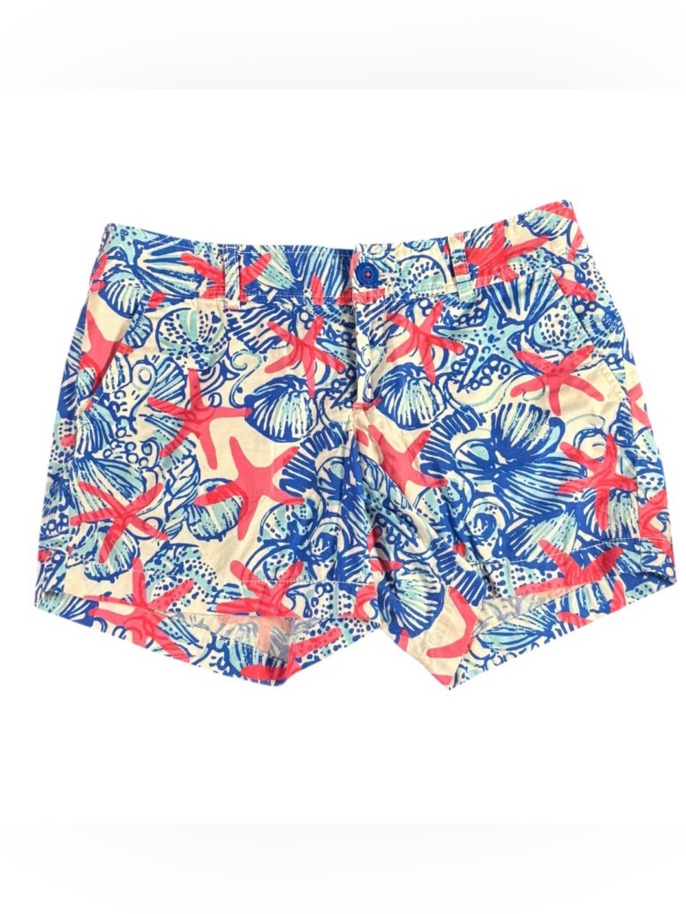Lilly Pulitzer She She Shells The Callahan Shorts Sz 6